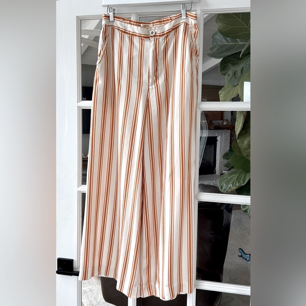Maeve Anthropologie Women's Wide Leg Trousers